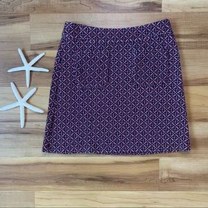 LOFT Petites Women’s Quilted Front Pocket Skirt, Size 4 Petite